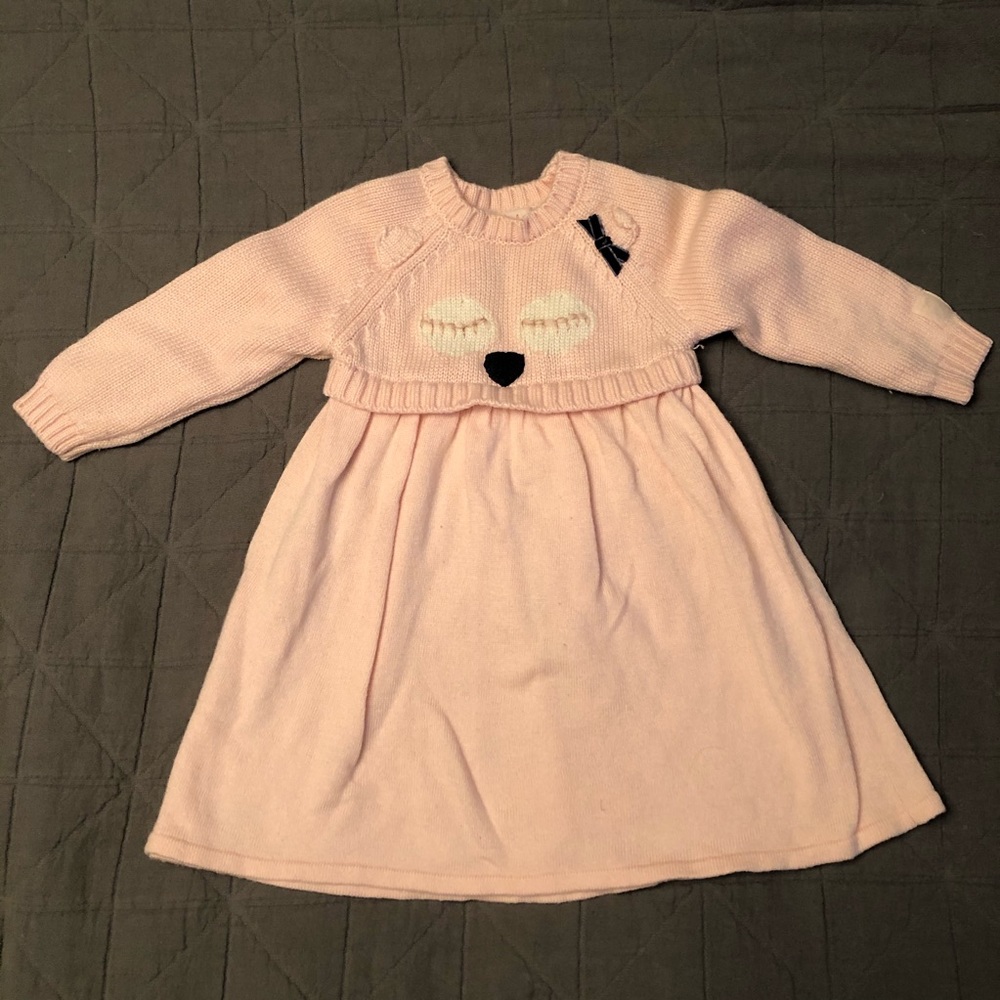 Lili Gaufrette baby girl sweater dress